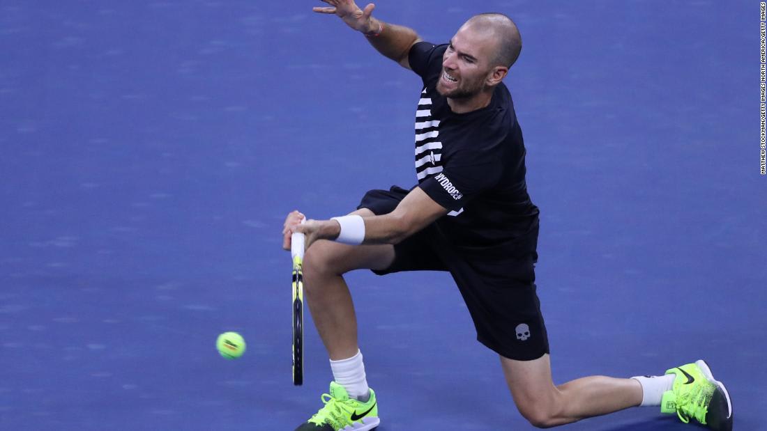 Adrian Mannarino says his US Open match was delayed for hours after concerns from health officials