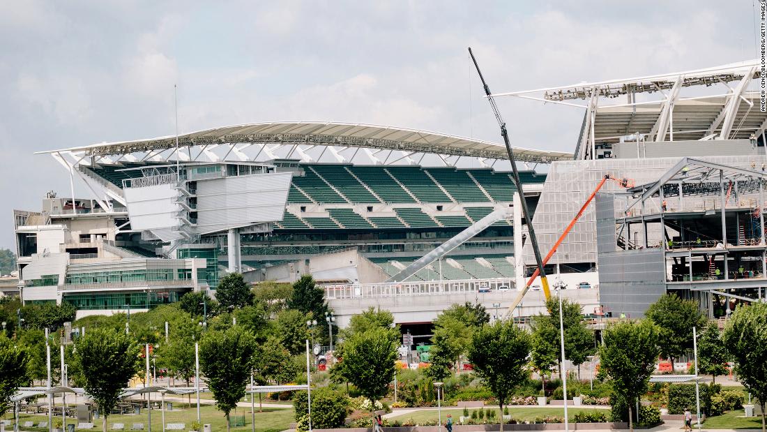 Up to 6,000 fans will be allowed to attend two Cleveland Browns and Cincinnati Bengals home games