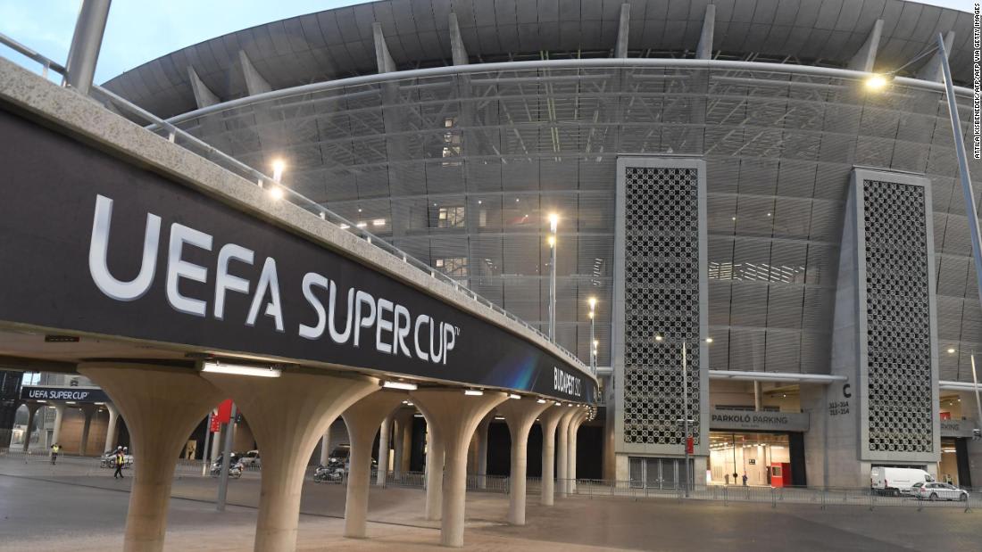 Budapest welcomes 20,000 fans for UEFA Super Cup amid growing coronavirus fears