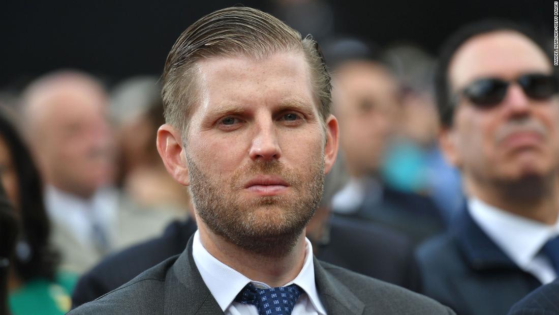 Analysis: Eric Trump may not get the whole Covid-19 vaccine thing
