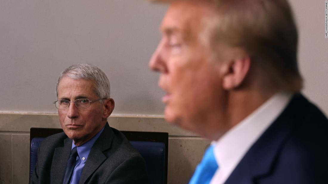 Fauci says he is 'absolutely not' surprised Trump got Covid-19