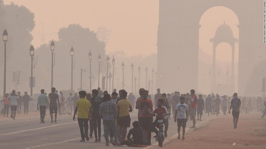 India's pollution season could serve a double blow during Covid-19