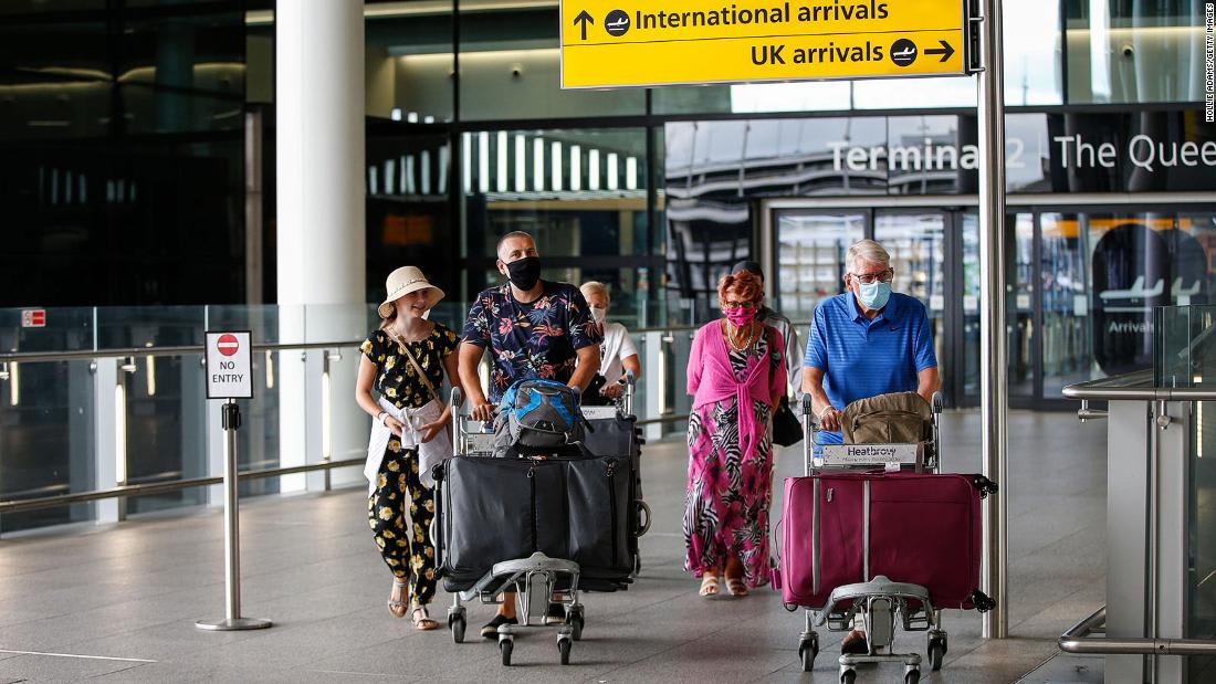 England cuts traveler quarantine period to five days