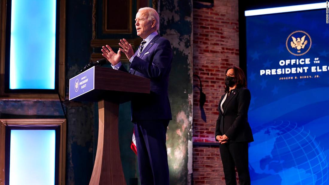 Biden expected to call out Trump administration on pace of vaccine distribution