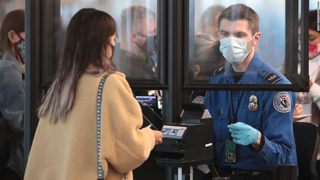 Homeland Security gives TSA workers authority to enforce Biden's mask mandate