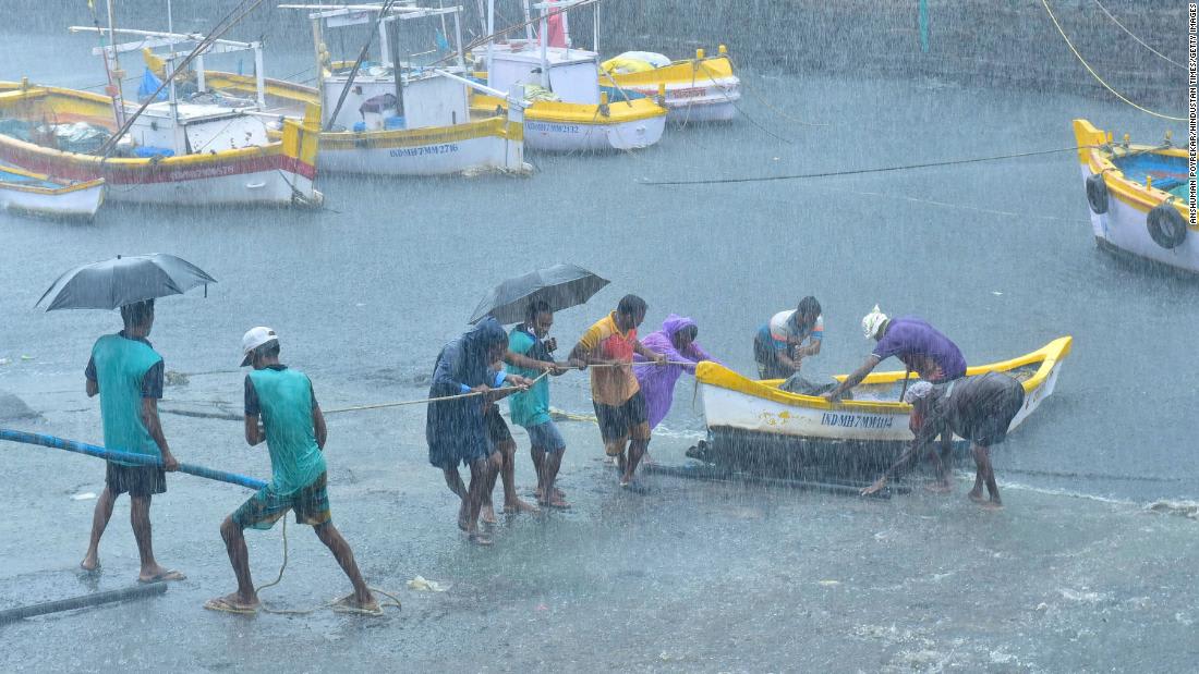 India lashed by strongest cyclone to ever hit west coast as it reels from Covid disaster