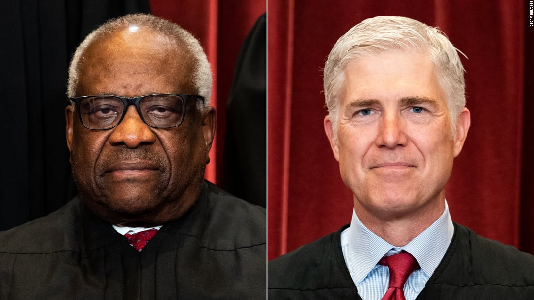 Gorsuch and Thomas call to revisit landmark First Amendment case