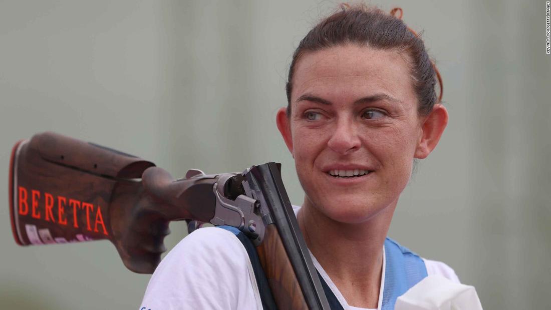 San Marino is smallest country in history to win a medal at the Olympics thanks to shooter Alessandra Perilli