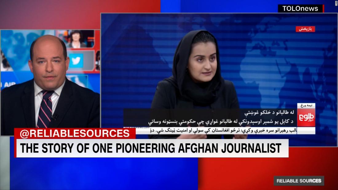 Female journalist flees Afghanistan following groundbreaking TV interview with Taliban spokesman