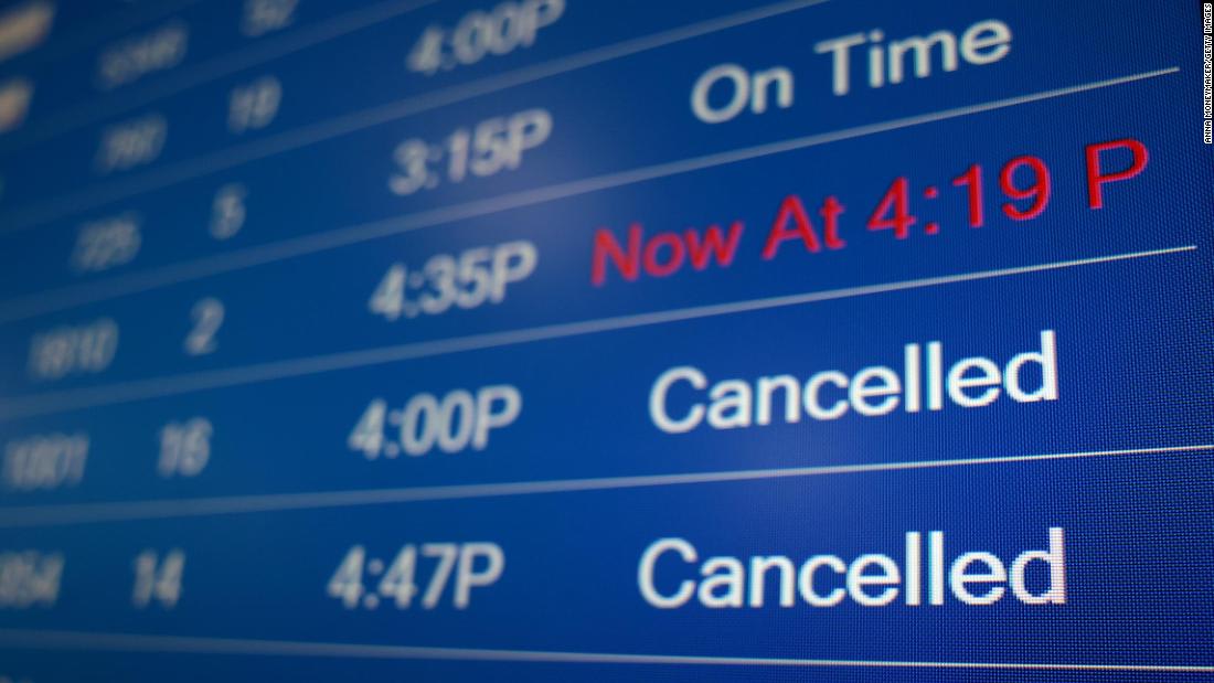 What should I do if my flight has been canceled or delayed?