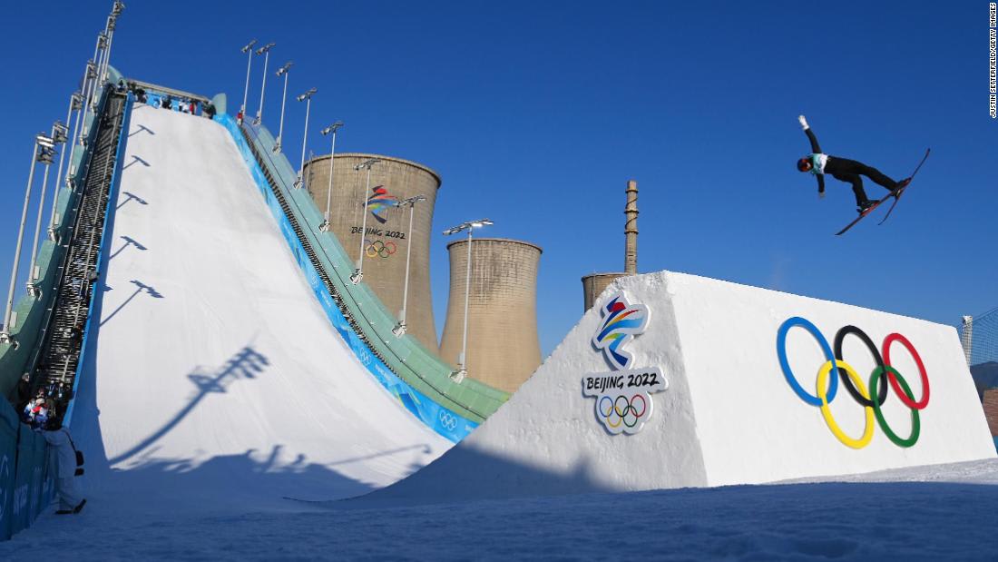 Is that a nuclear plant? The story behind those towers at the Winter Olympics ski jump