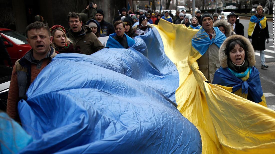 Photos: Protests across world show support for Ukraine