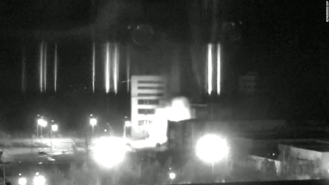 Ukrainian nuclear power plant attack condemned as Russian troops 'occupy' facility
