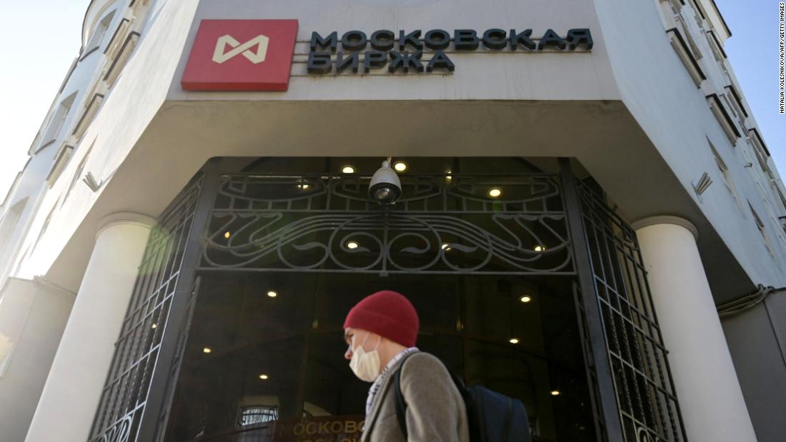 Russia's stock market reopens after month-long closure