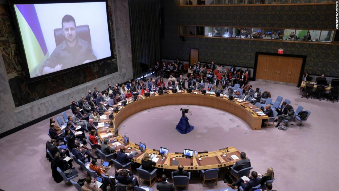 Ukraine President Zelensky details alleged Russian atrocities in hard-hitting UN speech