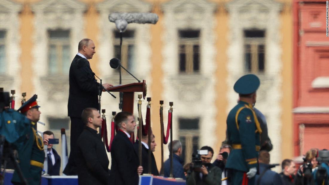 On a Victory Day without new victories, Putin's speech keeps world guessing