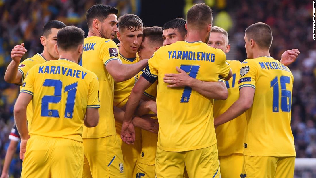 Ukraine stuns Scotland in World Cup qualifier to give war-torn country a morale boost