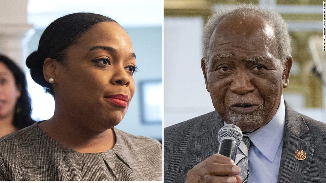 A generational fight roils Chicago Democrats as progressive challenger Kina Collins takes on longtime Rep. Danny Davis