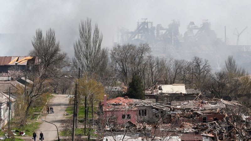 'They never expected Mariupol to resist.' Locals horrified by Russia's relentless attack on the vast steel plant shielding Ukrainians | CNN