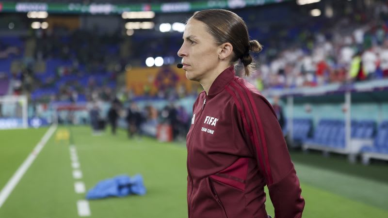 'It's now only a question about competency': Stéphanie Frappart to make history as the first woman to referee a men's World Cup match | CNN