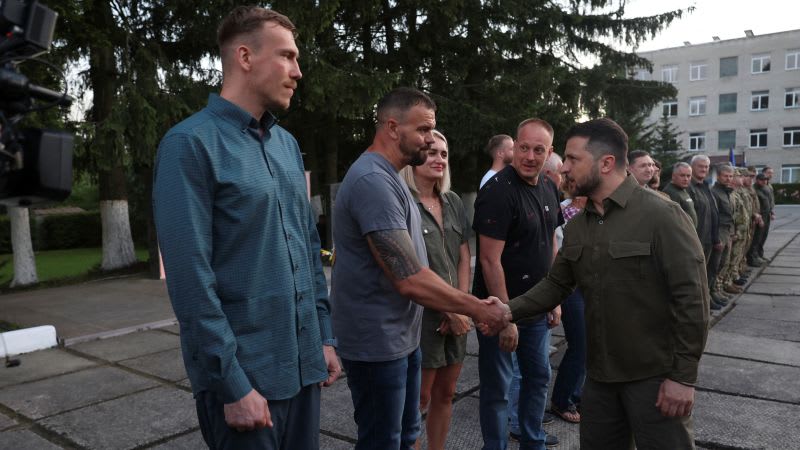 Azovstal leaders freed in prisoner swap promise to return to the battlefield in Ukraine | CNN