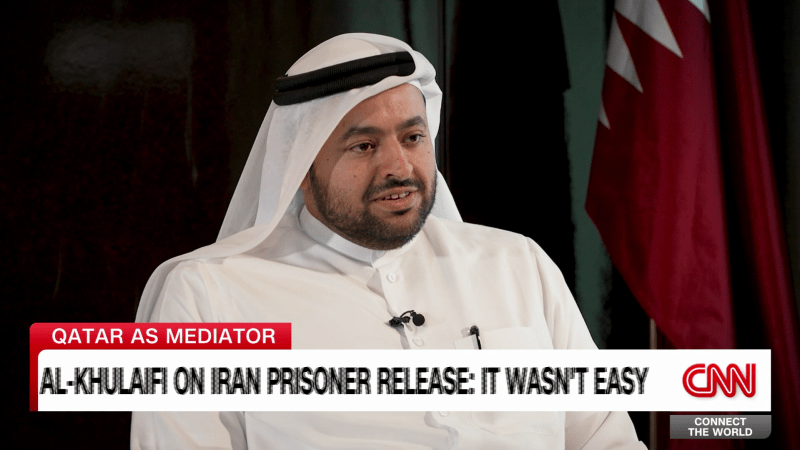 "It wasn't easy," says Qatari official on negotiation to release American prisoners from Iran | CNN