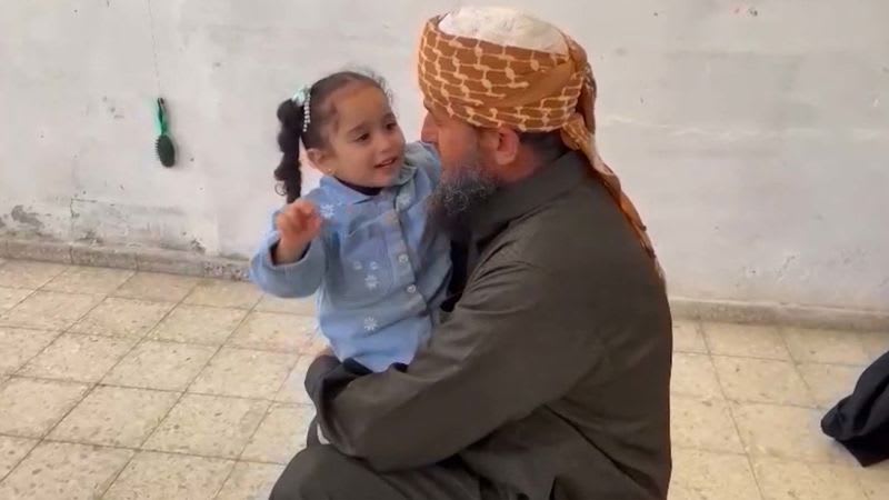 Video: Palestinian man returns to home where grandchildren died | CNN