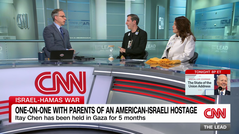 One-on-One with Parents of an American-Israeli Hostage | CNN