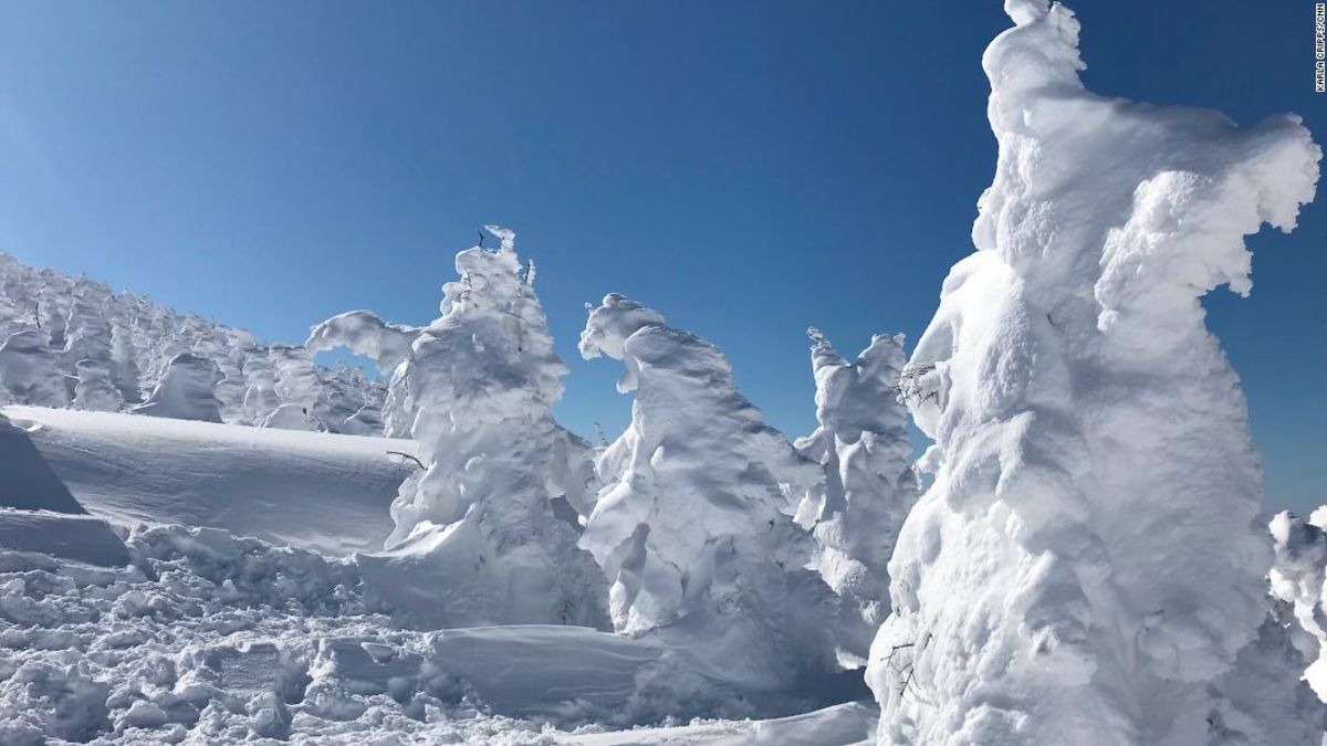 Zao Onsen Home To Japans Amazing Snow Monsters Cnn Travel