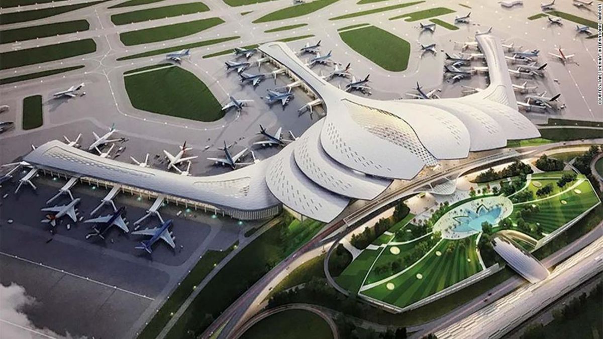 Î‘Ï€Î¿Ï„Î­Î»ÎµÏƒÎ¼Î± ÎµÎ¹ÎºÏŒÎ½Î±Ï‚ Î³Î¹Î± Long ThÃ nh International Airport of Viá»‡t Nam is listed as one of the 16 most exciting airport projects under construction or redevelopment in the world, according to CNN Travel.