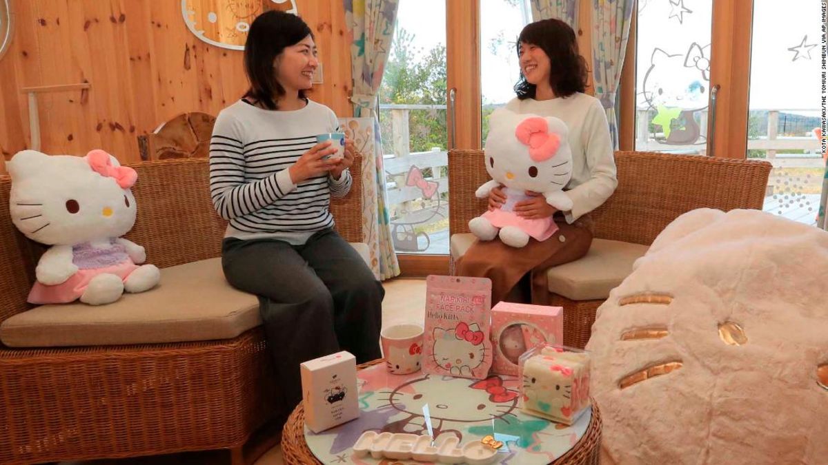  Hello  Kitty  fans can go glamping in Awaji Japan CNN Travel