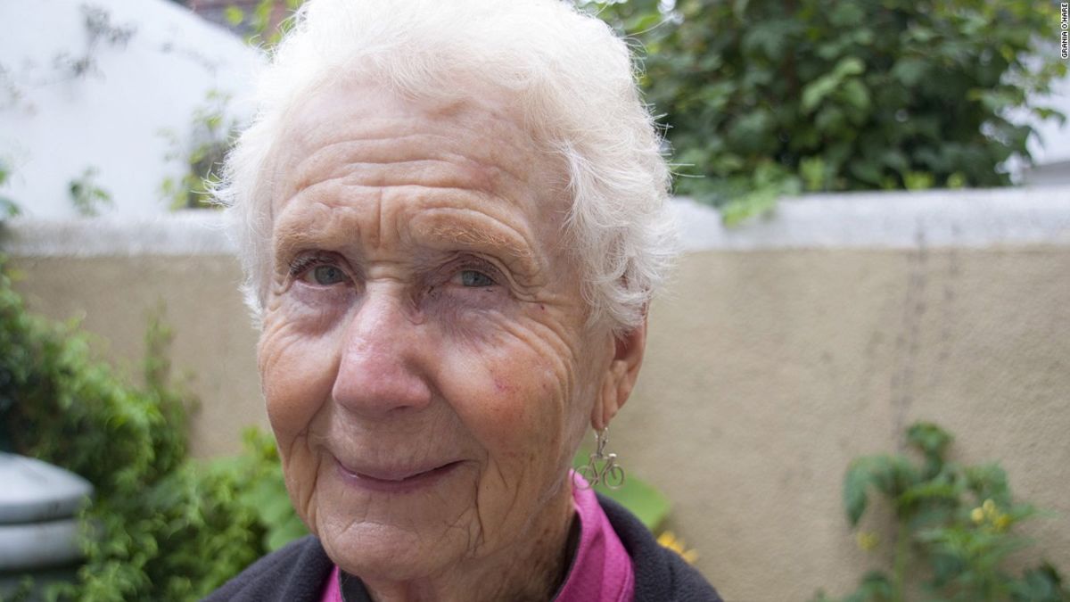 Great Grandmother Cycles Miles Cnn Travel