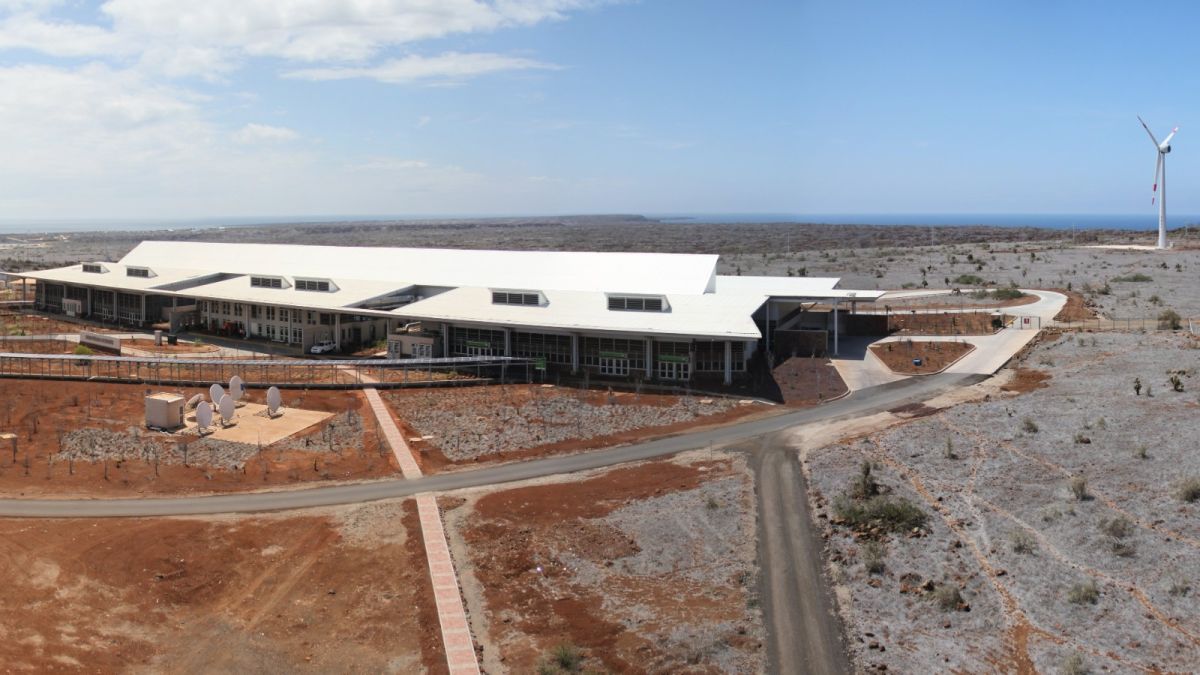 Galapagos airport hailed as the world's first 