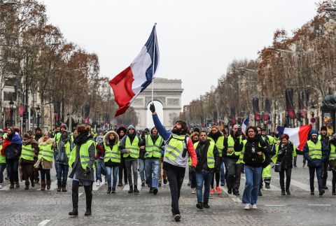 In Photos Protests In France