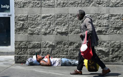 In Pictures La S Homelessness Crisis