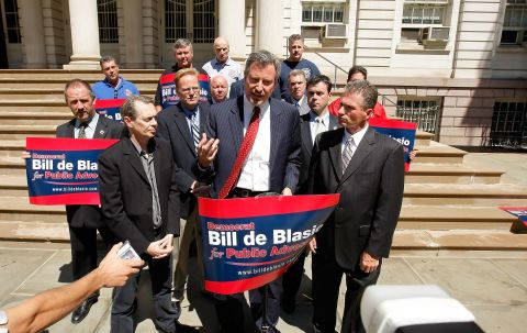 In Photos Bill De Blasio Former Presidential Candidate