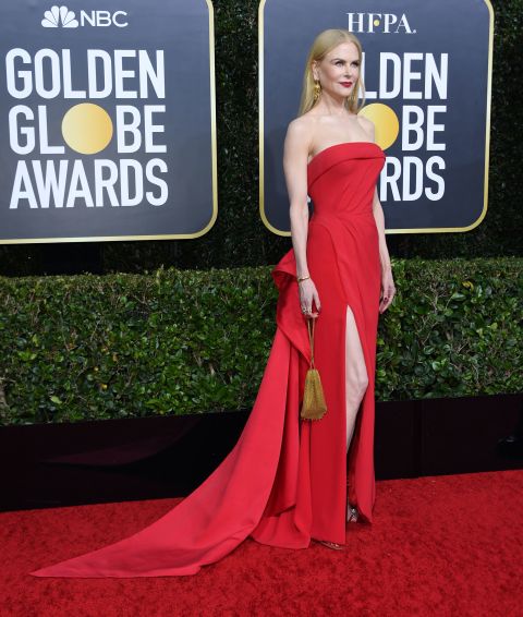 golden globes red carpet dresses