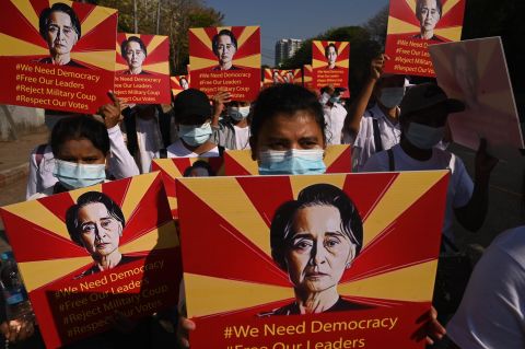 Photos Myanmar Unrest