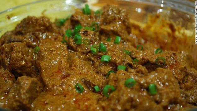 Rendang tastes even better the next day -- if it lasts that long.  