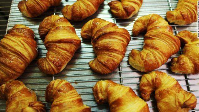 Croissants in France