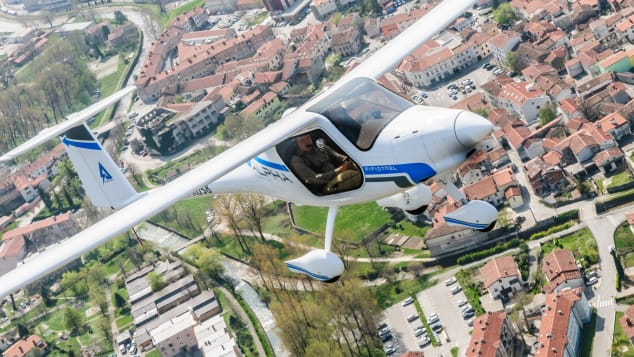Pipistel Alpha Electro electric plane 
