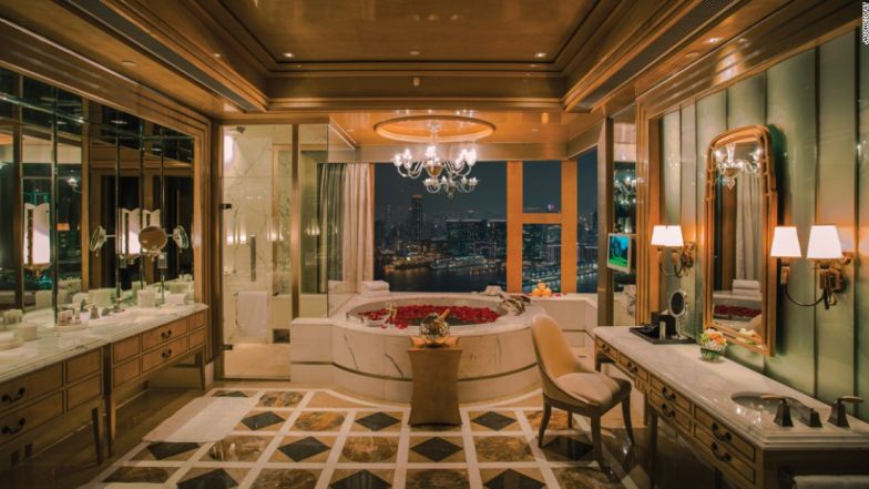 Four Seasons' Presidential Suite offers 24-hour butler service. 