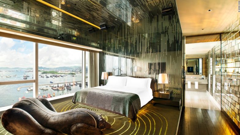 W Hong Kong's Extreme Wow Suite.